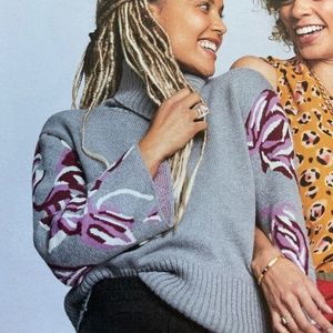 Cabi, large gray sweater